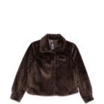 BOMBOOGIE Giacchino eco visone Brown