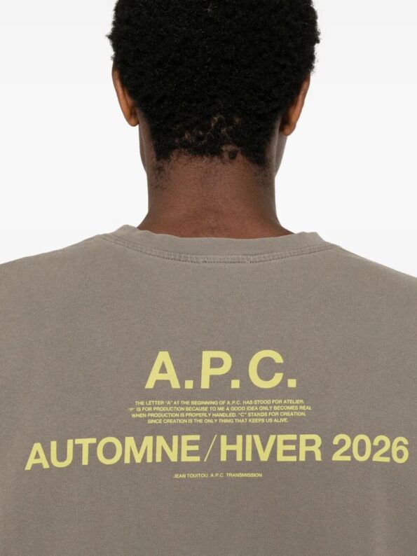 A.P.C. T-shirt Grey
