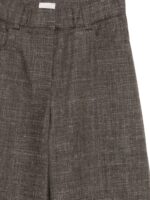 ALYSI Pantalone grisaglia Brown