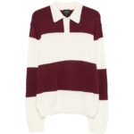 A.P.C. Polo riga Pink & Purple