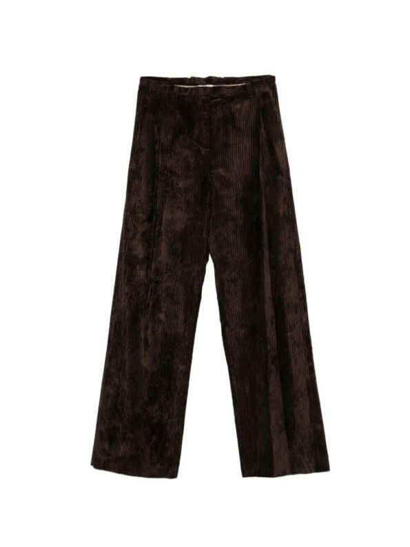 ALYSI Pantalone Velluto Brown