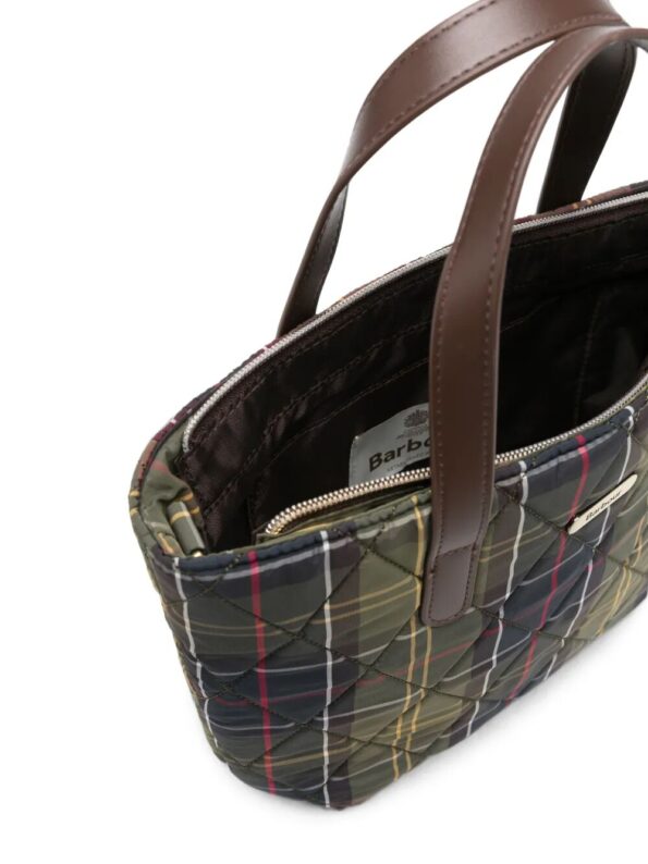 BARBOUR Borsa Mini Quilted Green