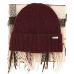 BARBOUR Sciarpa + cappello Black