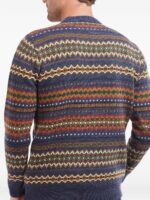 BARBOUR Maglia Case Fairsle Blue