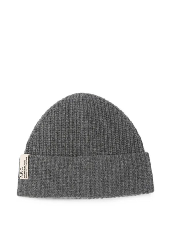 A.P.C. Cappello Bonnet Noa Grey