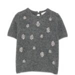 I BLUES Maglia con Pietre Grey