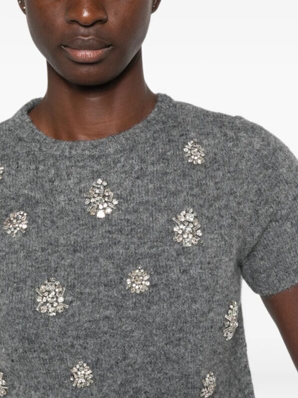 17082026_540.jpg I BLUES Maglia con Pietre Grey