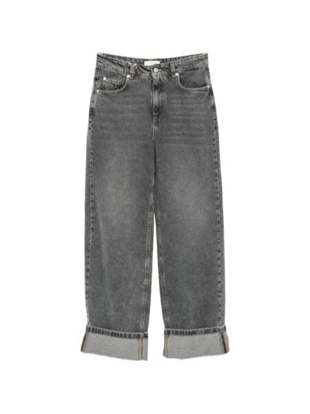 I BLUES Jeans con risvolto Blue