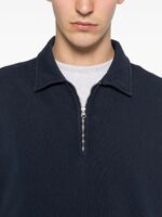 C.P. COMPANY Polo Collar Blue