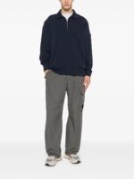 C.P. COMPANY Polo Collar Blue
