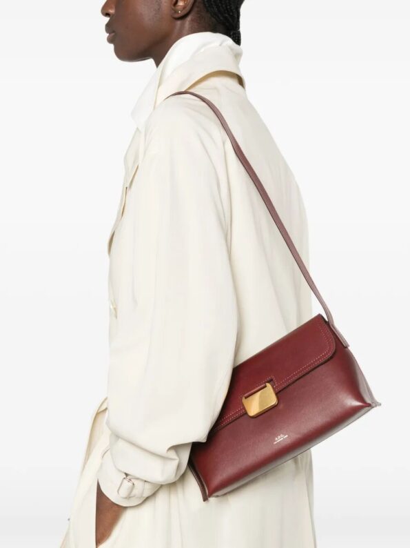 A.P.C. Borsa Simone Small Pink & Purple
