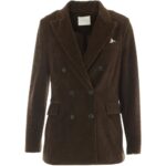 CIRCOLO 1901 Giacca double breasted Brown