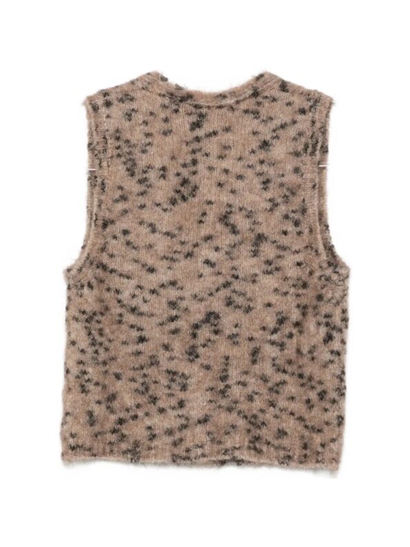 ALYSI Gilet maglia Brown