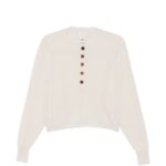 ALYSI Maglia con bottoni Nude & Neutrals