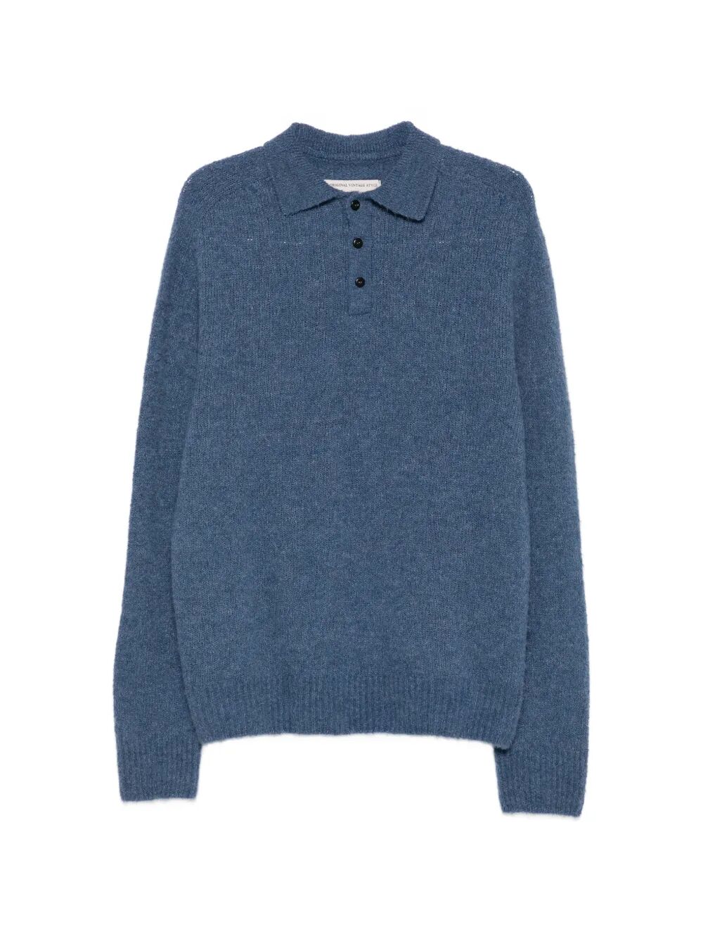 26082026_280.jpg ORIGINAL VINTAGE Polo con 3 Bottoni Blue
