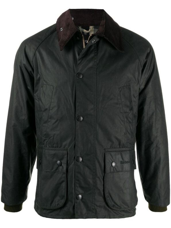 BARBOUR Giubbino Bedale cerato Green