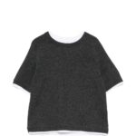 SEMICOUTURE Maglia Aida Black