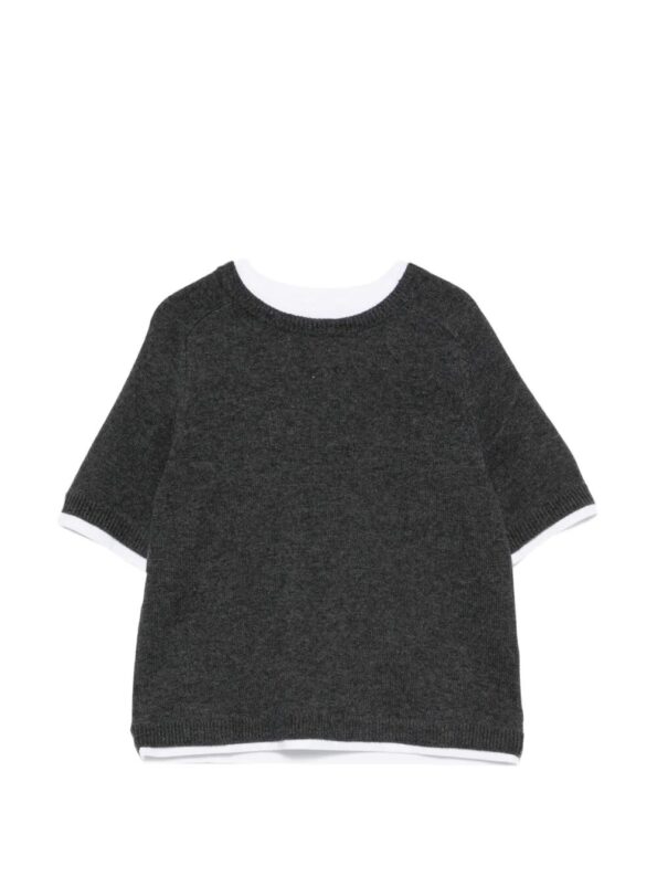 SEMICOUTURE Maglia Aida Black