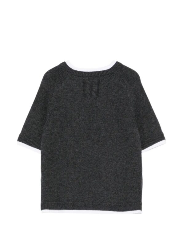 SEMICOUTURE Maglia Aida Black