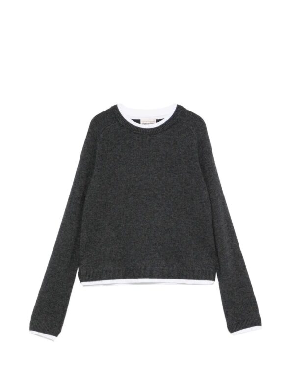 SEMICOUTURE Maglia Sarah Grey