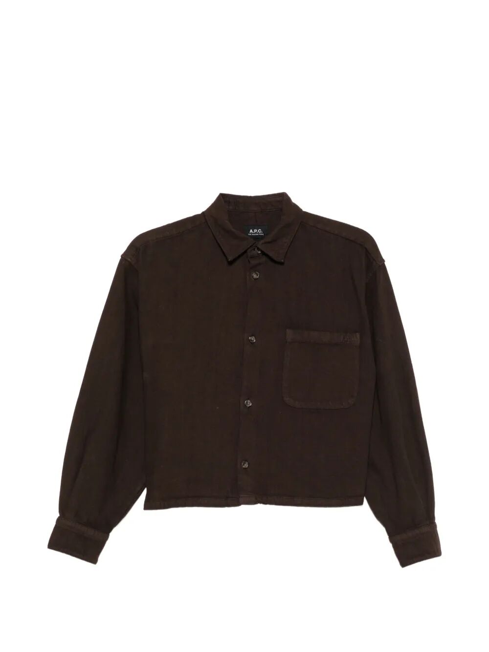01102026_008.jpg A.P.C. Camicia Samantha Brodee Brown