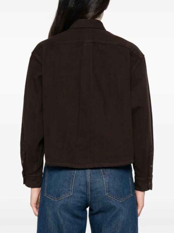 01102026_011.jpg A.P.C. Camicia Samantha Brodee Brown