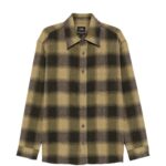 A.P.C. Overshirt quadri Brown