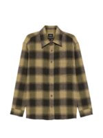 A.P.C. Overshirt quadri Brown