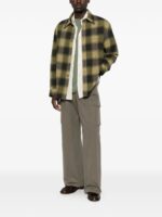 A.P.C. Overshirt quadri Brown