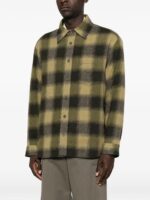 A.P.C. Overshirt quadri Brown