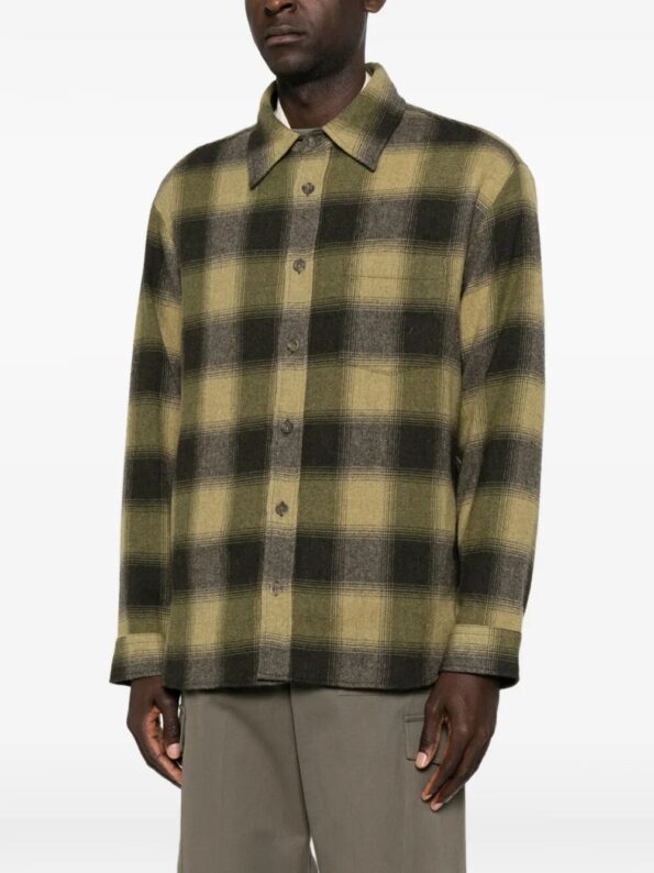 01102026_015.jpg A.P.C. Overshirt quadri Brown