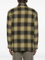 A.P.C. Overshirt quadri Brown