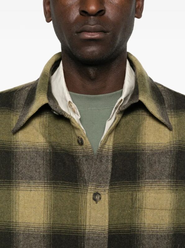 01102026_017.jpg A.P.C. Overshirt quadri Brown