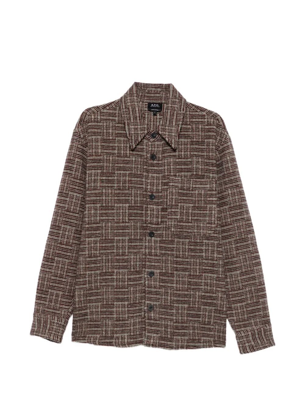 01102026_018.jpg A.P.C. Overshirt Pink & Purple