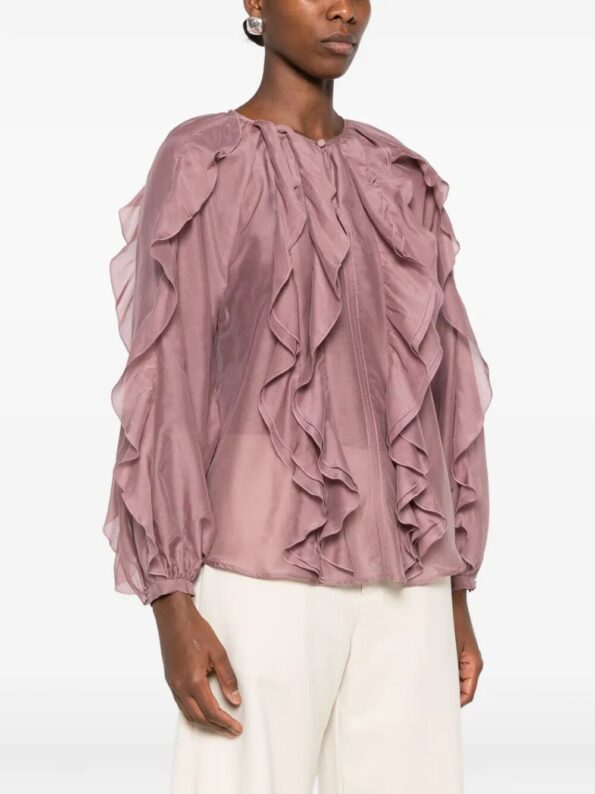 01102026_130.jpg I BLUES Camicia Mussola Pink & Purple