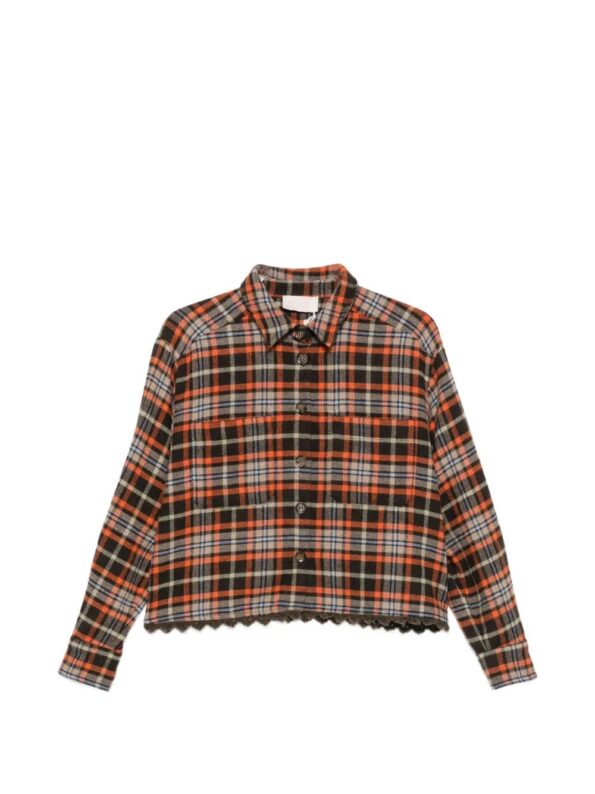 I BLUES Camicia in Flanella Brown