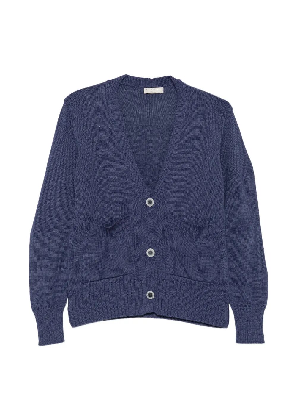 01102026_187.jpg INTRECCI Cardigan con tasche Blue