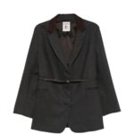 SEMICOUTURE Giacca Christobel Grey