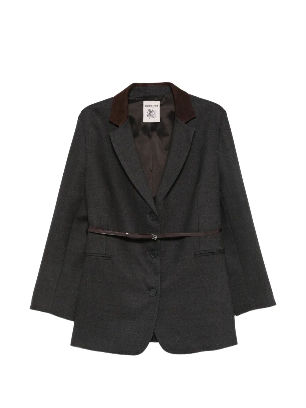 01102026_262.jpg SEMICOUTURE Giacca Christobel Grey