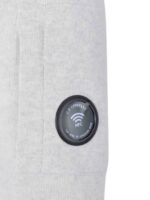 C.P. COMPANY Maglia con zip frontale Nude & Neutrals
