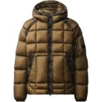 C.P. COMPANY Giacca con Cappuccio Brown