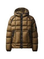 C.P. COMPANY Giacca con Cappuccio Brown