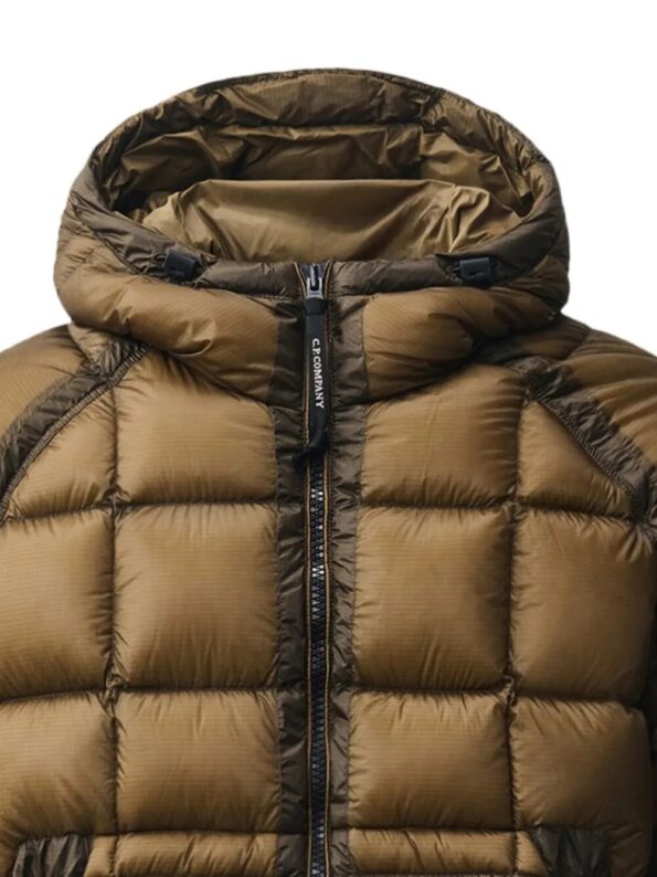 C.P. COMPANY Giacca con Cappuccio Brown