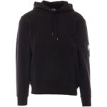 C.P. COMPANY Felpa Con Cappuccio Black