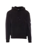 C.P. COMPANY Felpa Con Cappuccio Black