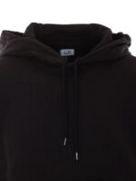 C.P. COMPANY Felpa Con Cappuccio Black