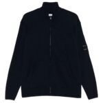 C.P. COMPANY Cardigan con zip Blue