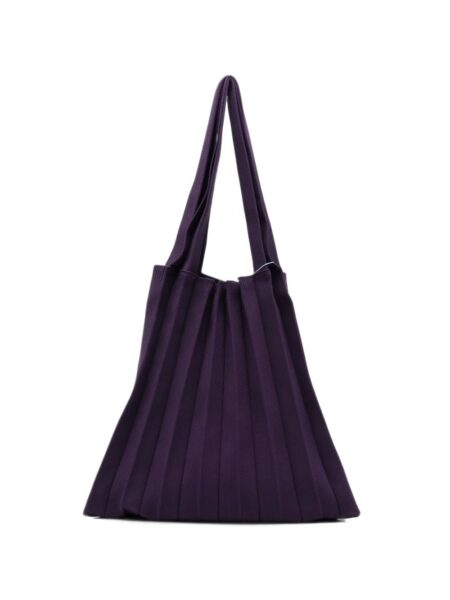 PLEATSMAMA Borsa pieghe Pink & Purple