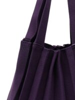 PLEATSMAMA Borsa pieghe Pink & Purple
