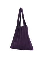 PLEATSMAMA Borsa pieghe Pink & Purple